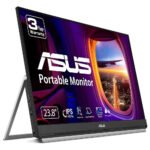 ASUS ZENSCREEN 24IN (23.8IN VIEWABLE) 1080P PORTABLE USB-C MONITOR (MB249C) - FULL HD, IPS, SPEAKERS, MULTI-STAND DESIGN, KICKSTAND, C-CLAMP ARM, PARTITION HOOK, CARRYING HANDLE, WORK FROM HOME MONITOR
