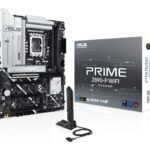 ASUS PRIME Z890-P WIFI Z890 LGA 1851 ATX motherboard, Intel Core Ultra Series 2 Ready, Advanced AI PC-ready, 14+1+1+2 power stage, DDR5, PCIe 5.0, Thunderbolt 4 USB Type-C, 4x M.2, Wi-Fi 7, 2.5Gb