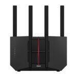 ASUS BE9700 Tri-band WiFi 7 Router, supports new 320MHz bandwidth & 4096-QAM, Multi-link operation (MLO), AI WAN detection, AiMesh support, subscription-free network security, and comprehensive VPN features, Smart Home Master