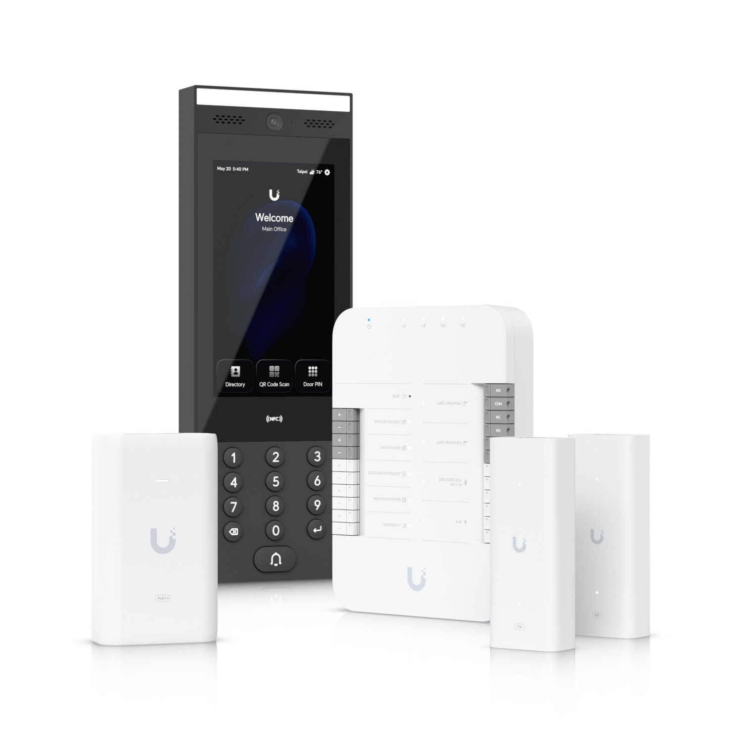 UA-G3-SK-GATE Ubiquiti G3 Gate Starter Kit security access control system Black, Gray, White - Image 1
