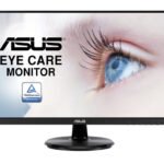 ASUS VA24DQ 23.8 Monitor, 1080P Full HD, 75Hz, IPS, Adaptive-Sync/FreeSync, Eye Care, HDMI DisplayPort VGA, Frameless, VESA Wall Mountable