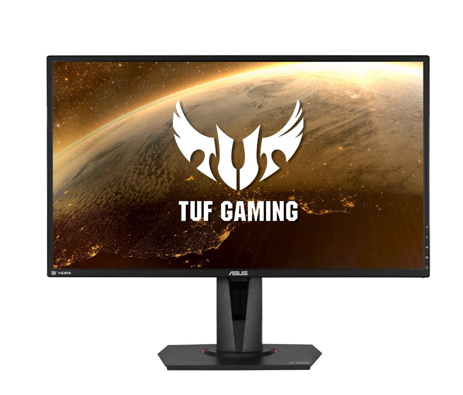 VG27AQ ASUS TUF Gaming 27 1440P HDR Gaming Monitor (VG27AQ) - QHD (2560 x 1440), 165Hz (Supports 144Hz), 1ms, Extreme Low Motion Blur, Speaker, G-SYNC Compatible, VESA Mountable, DisplayPort, HDMI - Image 1