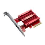ASUS XG-C100C 10G Network Adapter PCI-E x4 Card,RJ-45 for 1 x 100Mbps/1Gbps/2.5Gbps/5Gbps/10Gbps Mbps Ethernet Ports,Jumbo Frame : up to 9 KB,Dual color Speed LED,Single color Link/ Act LED,2 years
