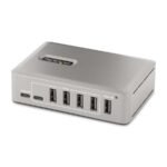 StarTech.com 10G8A2CS-USB-C-HUB interface hub USB 3.2 Gen 2 (3.1 Gen 2) Type-C 10000 Mbit/s Gray