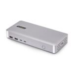 StarTech.com 155NA-USB4-DOCK laptop dock/port replicator Wired Silver
