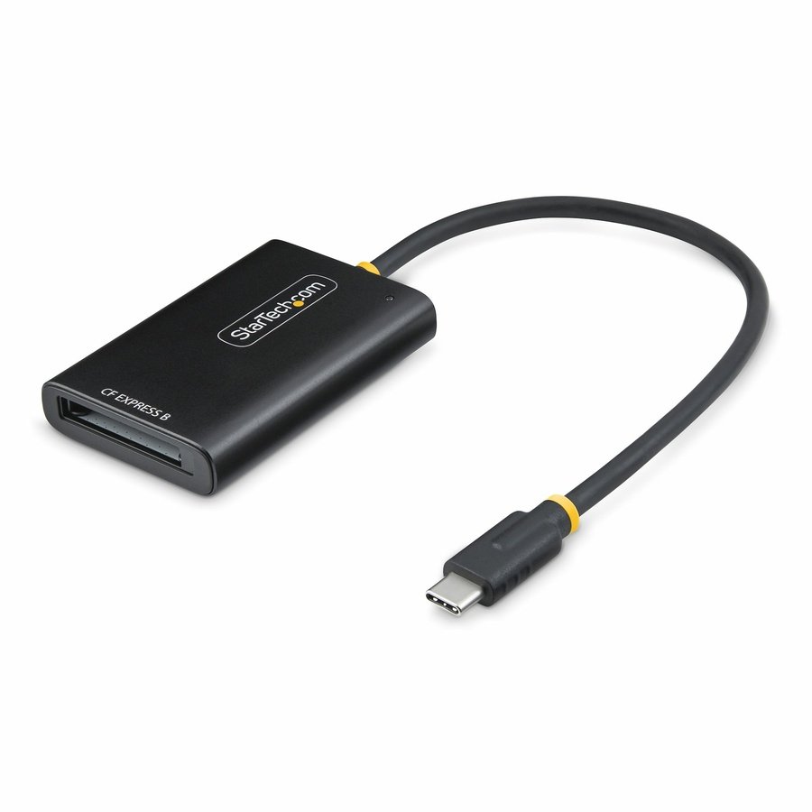 1B-USB-C-CFE-ADAPTER StarTech.com 1B-USB-C-CFE-ADAPTER card reader USB 3.2 Gen 2 Type-C Black - Image 1