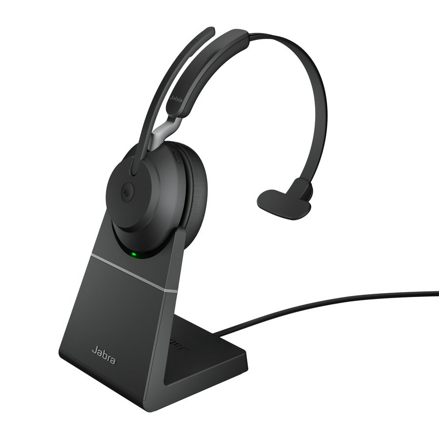 26599-899-989 Jabra Evolve2 65 Headset Wireless Head-band Office/Call center USB Type-A Bluetooth Black - Image 1
