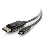 C2G 26902 video cable adapter 70.9" (1.8 m) USB Type-C DisplayPort Black