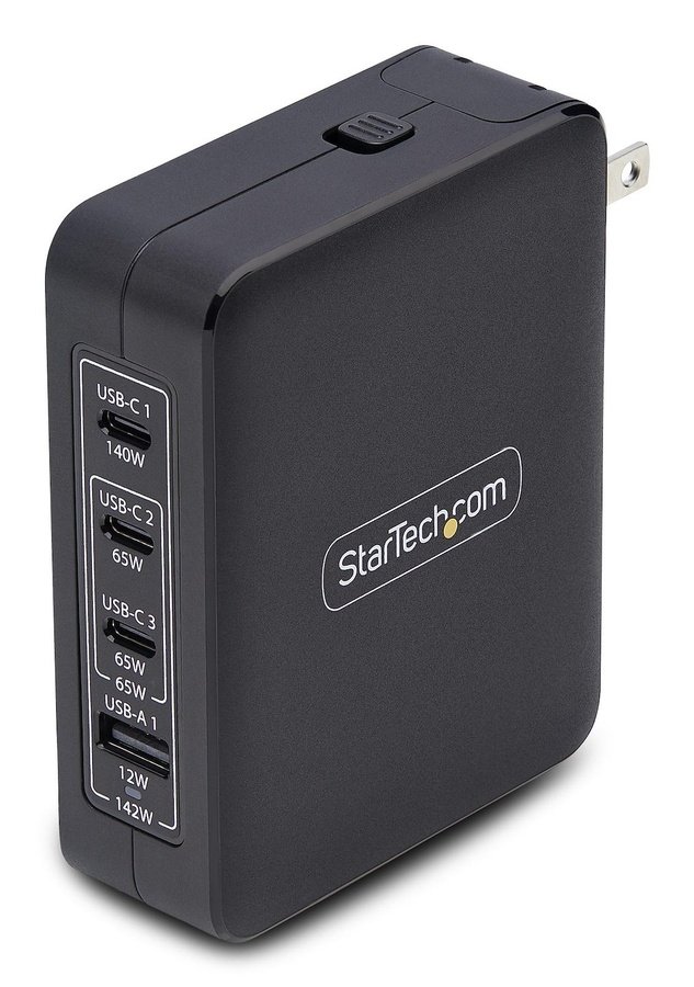 3114GCN-WALL-CHARGER StarTech.com 3114GCN-WALL-CHARGER mobile device charger Universal Black AC Fast charging Indoor - Image 1