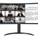 LG 34WR55QK-B computer monitor 34" 3440 x 1440 pixels Wide Quad HD Black