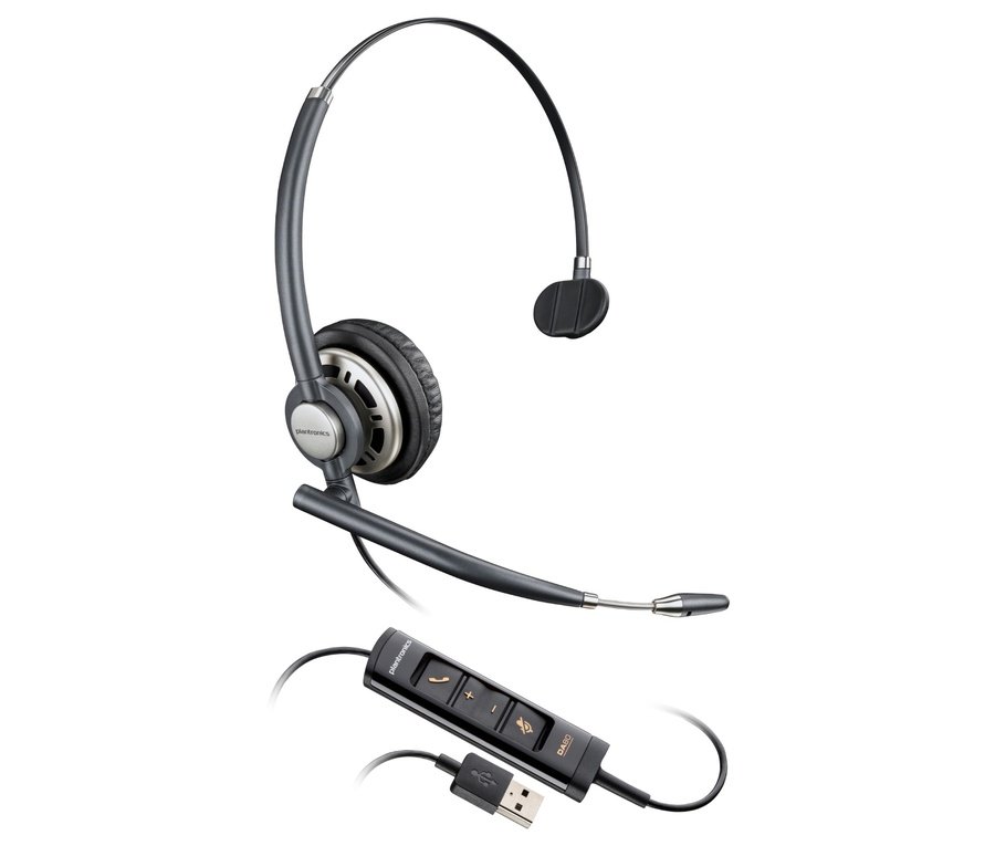 783N5AA HP Poly EncorePro 715 USB-A Monoaural Headset TAA - Image 1