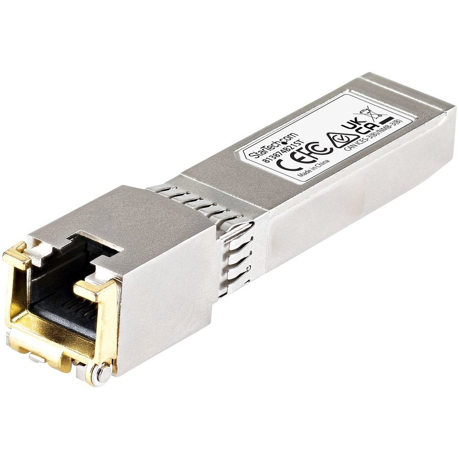 813874B21ST StarTech.com 813874B21ST network transceiver module Copper 10000 Mbit/s SFP+ - Image 1