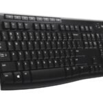 Logitech 920-003051 keyboard RF Wireless English Black