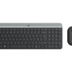 Logitech 920-009437 keyboard Mouse included Office RF Wireless English Graphite