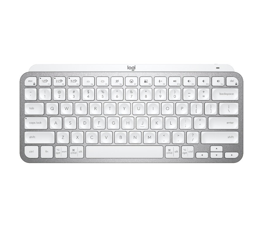 920-010473 Logitech 920-010473 keyboard Universal RF Wireless + Bluetooth QWERTY English Gray - Image 1