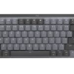 Logitech MX Mechanical Mini for Mac keyboard Office RF Wireless + Bluetooth QWERTY English Gray