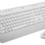 Logitech 920-011018 keyboard Mouse included Office Bluetooth QWERTY English White