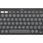 Logitech Pebble Keys 2 K380s keyboard Universal Bluetooth QWERTY English Graphite