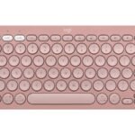 Logitech Pebble Keys 2 K380s keyboard Universal Bluetooth QWERTY English Rose