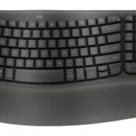Logitech Wave Keys for Business keyboard Office RF Wireless + Bluetooth QWERTY English Graphite