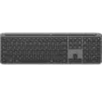 Logitech Signature Slim K950 keyboard Office RF Wireless + Bluetooth QWERTY English Graphite