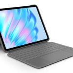 Logitech Combo Touch for iPad Air 11-inch (M2 & M3), iPad Air (5th gen) QWERTY English Smart Connector Gray