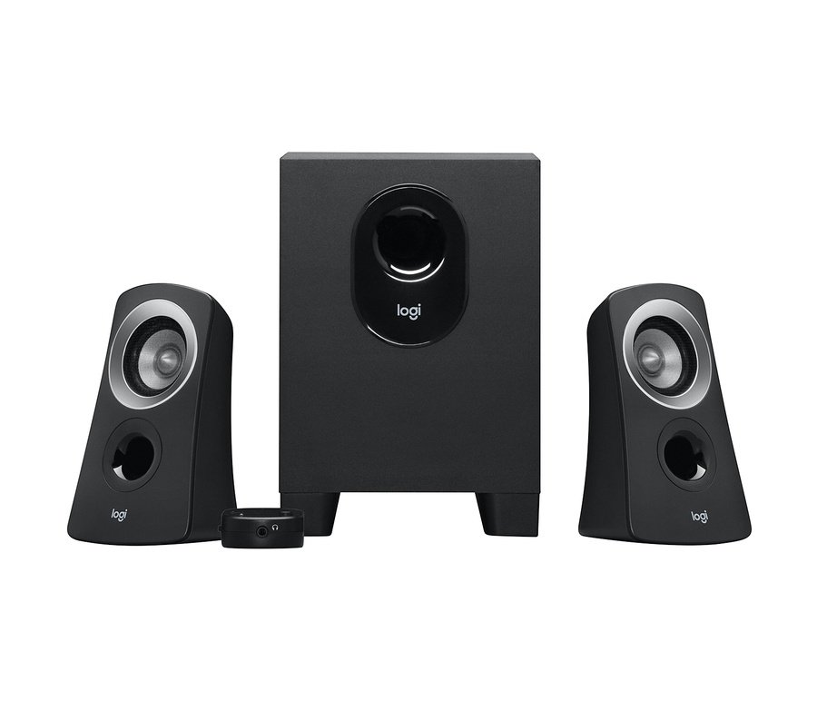 980-000382 Logitech 980-000382 speaker set 25 W Universal Black 2.1 channels 2-way - Image 1