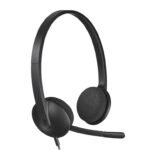 Logitech 981-000507 headphones/headset Wired Head-band Office/Call center Black