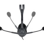 Logitech 981-000612 headphones/headset Wired Head-band Office/Call center Black