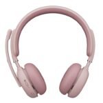 Logitech 981-001303 headphones/headset Wireless Head-band Office/Call center Bluetooth Rose