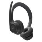 Logitech 981-001406 headphones/headset Wireless Head-band Office/Call center Bluetooth Black