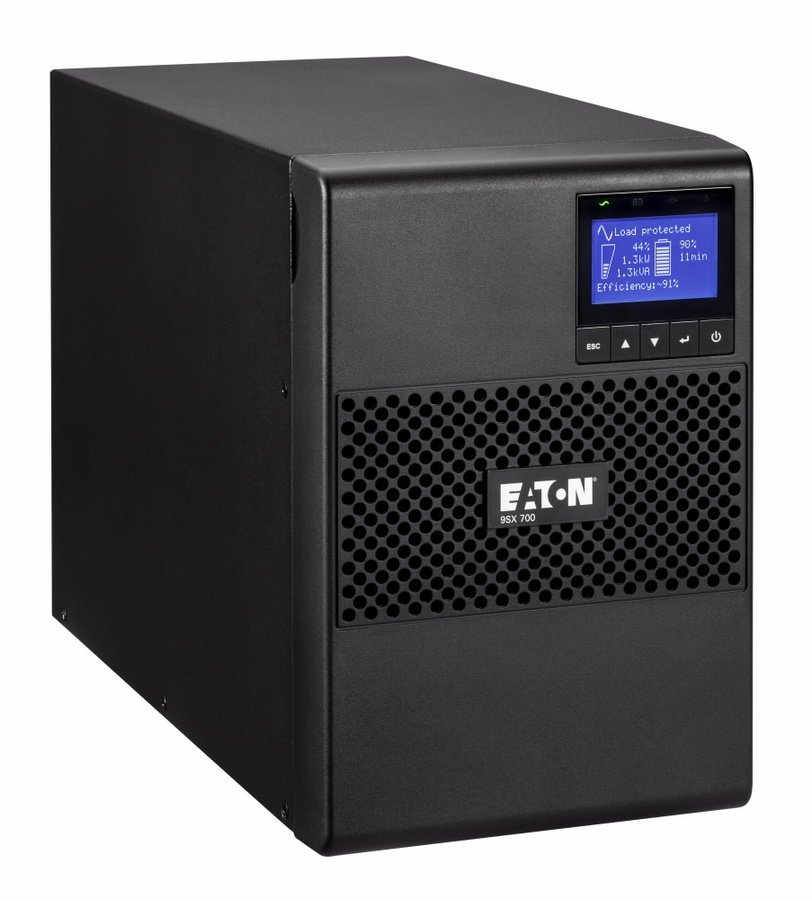 9SX700 Eaton 9SX700 uninterruptible power supply (UPS) Double-conversion (Online) 0.9 kVA 630 W 6 AC outlet(s) - Image 1