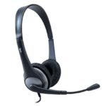 Cyber Acoustics AC-204 headphones/headset Wired Head-band Office/Call center Black