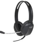 Cyber Acoustics AC-4000 headphones/headset Wired Head-band Black