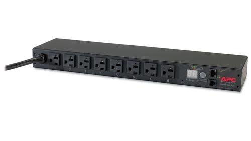 AP7801B APC AP7801B power distribution unit (PDU) 8 AC outlet(s) 1U Black - Image 1