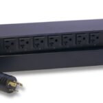 APC AP7901B power distribution unit (PDU) 8 AC outlet(s) 1U Black