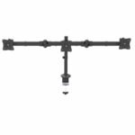 StarTech.com ARMTRIO monitor mount / stand 24" Desk Black