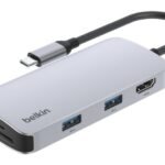 Belkin Connect USB Type-C 5000 Mbit/s Gray