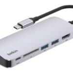 Belkin Connect USB Type-C 5000 Mbit/s Gray