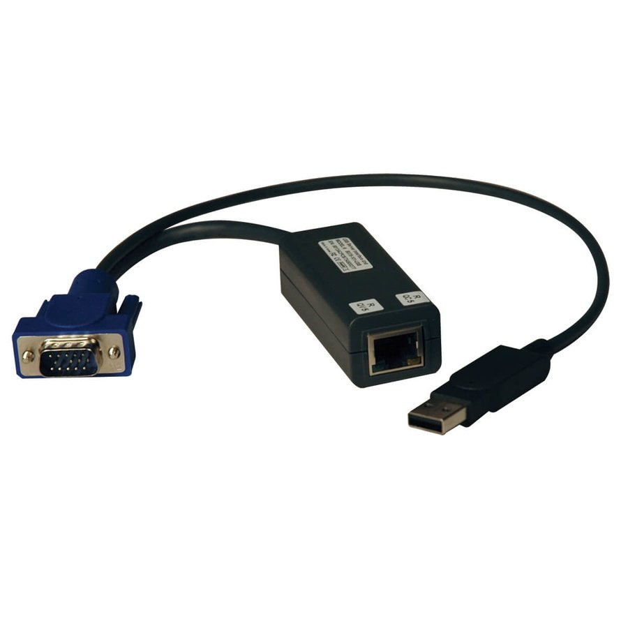 B078-101-USB-1 Tripp Lite B078-101-USB-1 KVM cable Black - Image 1