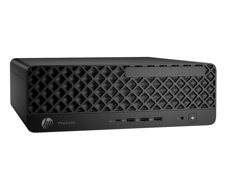BH9H0UT#ABA HP ProDesk 4 SFF G1i Desktop AI PC Wolf Pro Security Edition Intel Core Ultra 5 235 16 GB DDR5-SDRAM 512 GB SSD Windows 11 Pro Black - Image 1