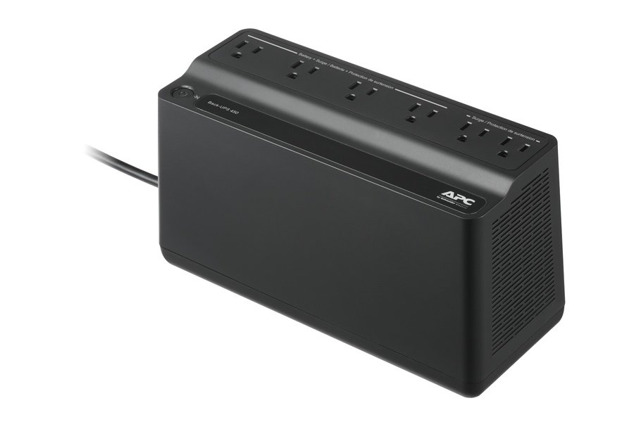 BN450M-CA APC BN450M-CA uninterruptible power supply (UPS) Standby (Offline) 0.45 kVA 255 W 6 AC outlet(s) - Image 1