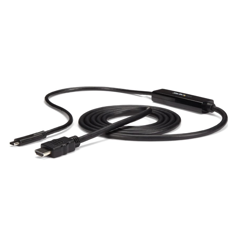 CDP2HDMM2MB StarTech.com CDP2HDMM2MB video cable adapter 78.7" (2 m) USB Type-C HDMI Black - Image 1