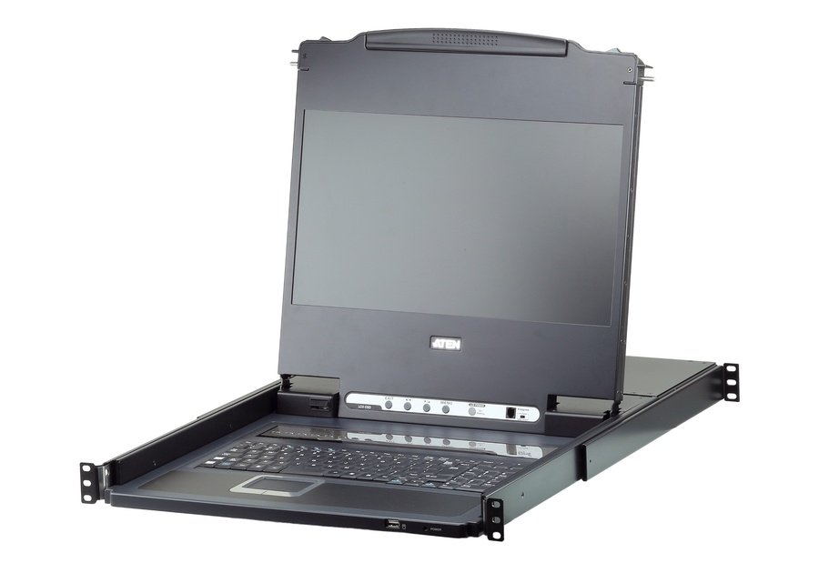 CL6708MW ATEN CL6708MW-ATA-AG rack console 17.3" 1920 x 1080 pixels Metal, Plastic Black 1U - Image 1