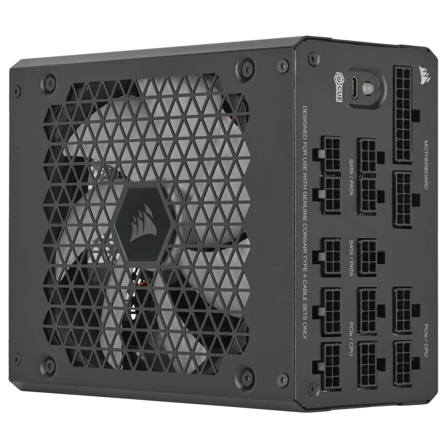 CP-9020259-NA Corsair HXI HX1000I power supply unit 1000 W 24-pin ATX ATX Black - Image 1