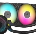 Corsair iCUE LINK TITAN RX RGB Processor All-in-one liquid cooler 4.72" (12 cm) Black 1 pc(s)