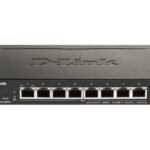 D-Link DGS-1100-08PV2/B Managed L2/L3 Gigabit Ethernet (10/100/1000) Power over Ethernet (PoE) Black