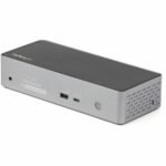 StarTech.com DK31C4DPPD laptop dock/port replicator Wired USB 3.2 Gen 2 (3.1 Gen 2) Type-C Black, Gray