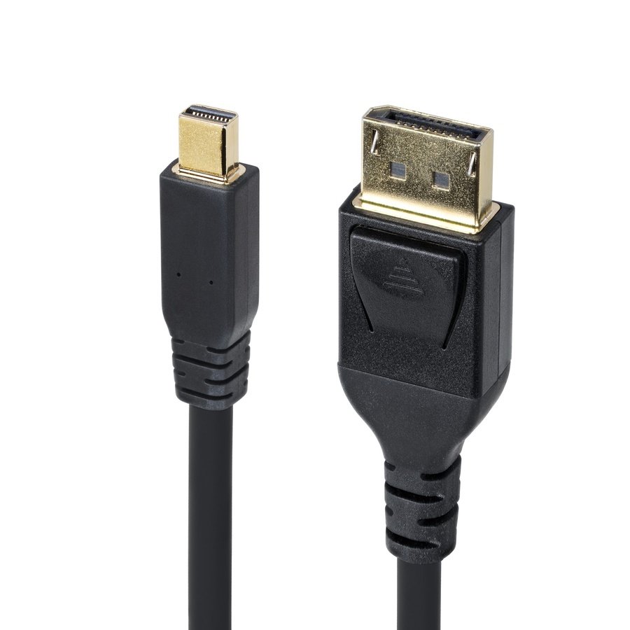 DP14MDPMM10F StarTech.com DP14MDPMM10F DisplayPort cable 118.1" (3 m) Mini DisplayPort Black - Image 1