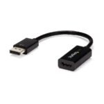 StarTech.com DP2HD4KS video cable adapter 5.91" (0.15 m) DisplayPort HDMI Type A (Standard) Black